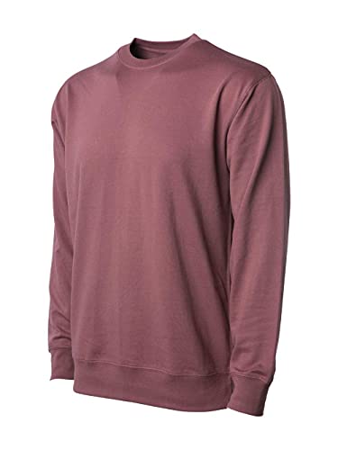 Independent Trading Co. – Icon Lightweight Loopback Terry Crewneck Sweatshirt – SS1000C – M – Port