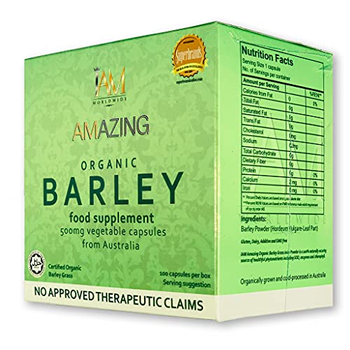 Amazing Pure Organic Barley Capsules (from Australia) (1)