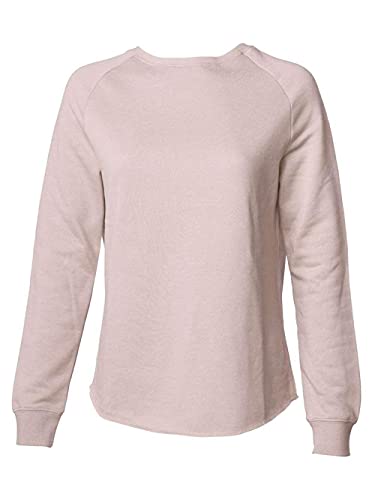 Independent Trading Co. – Women’s California Wave Wash Crewneck Sweatshirt – PRM2000 – XL – Blush