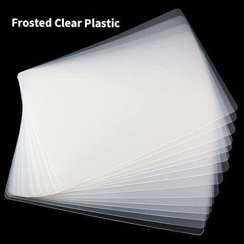 YEXPRESS 15 Pack Plastic Cutting Board Mats, Frosted Clear Flexible Kitchen Cutting Board, Plastic Placemats Table Mats, 17 x 11 Inches | The Storepaperoomates Retail Market - Fast Affordable Shopping
