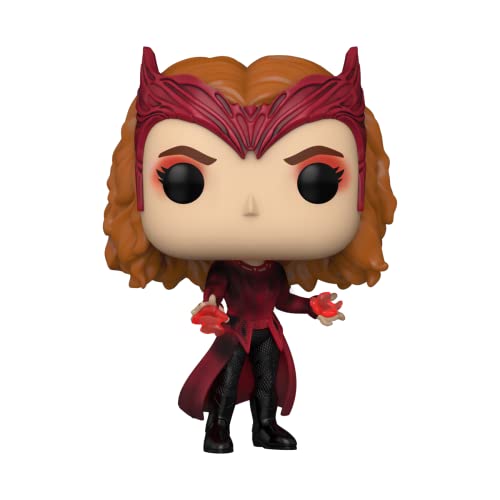 Funko Pop! Marvel: Doctor Strange Multiverse of Madness – Scarlet Witch , 4 inches