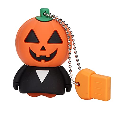 U Disk Cute Cartoon Pumpkin Monster USB 2.0 Flash Drive, High Speed Data Storage & Transmission Device, Portable Memory Stick USB Thumb Drive, for Friends(Pumpkin Monster 32GB)