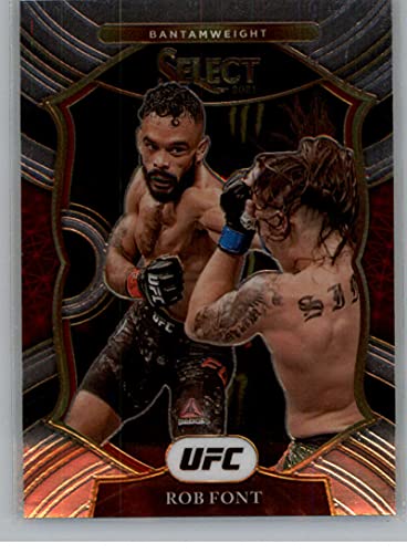 2021 Panini Select UFC #99 Rob Font Bantamweight Concourse Official MMA Trading Card in Raw (NM or Better) Condition