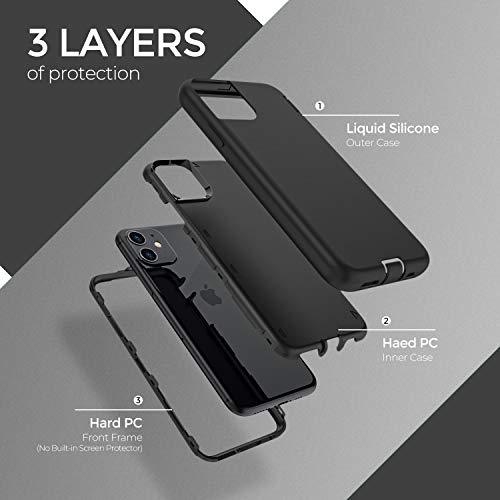 ORIbox Case Compatible with iPhone 13 Pro Max and iPhone 12 Pro Max, Soft-Touch Finish of The Liquid Silicone Exterior Feels | The Storepaperoomates Retail Market - Fast Affordable Shopping