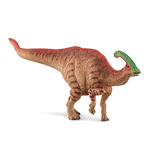 Schleich Dinosaurs, Large Dinosaur Toys for Boys and Girls, Realistic Parasaurolophus Toy Figure, Ages 4+