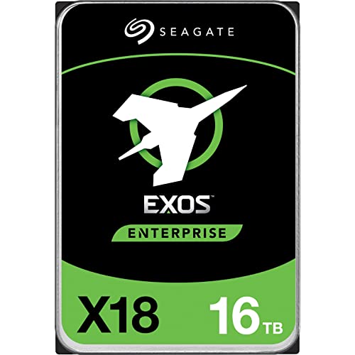 Seagate Exos X18 ST16000NM004JSP 16 TB Hard Drive – 3.5″ Internal – SAS (12Gb/s SAS)