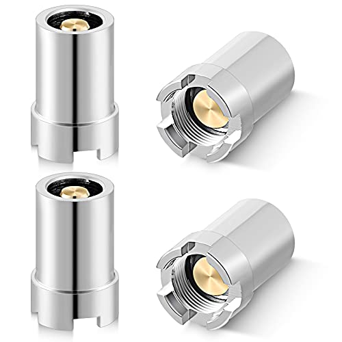 4 Pack Magnetic Ring Adapter Silver Magnetic Video Connector Extension Adapter Magnetic Ring Adapter Connector Video Magnetic Connector