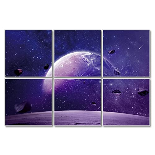 GoTiling Acoustic Panels Art Decorative Sound Absorbing Wall Panel High Density Felt Soundproofing Panel for Walls Acoustic Treatment for Studio,Office and Home, 11.5’’ X 11.5’’inch, 6 Pack, Earth