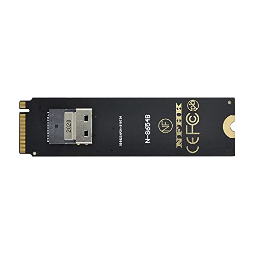 Xiwai NGFF M-Key NVME to U.2 U2 Kit SFF-8639 to SFF-8654 Slimline SAS PCIe SSD Adapter for Mainboard