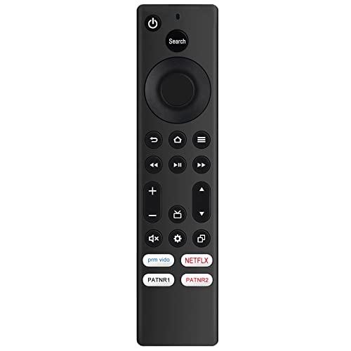 Infrared Replace Remote Applicable for Insignia Fire TV NS-42F201NA22 NS-55F301NA22 NS-58F301NA22 NS-32DF310NA19 NS-50F301NA22 NS-43DF710NA21 NS-50DF711SE21 NS-39DF310NA21 NS-65F301NA22 NS-55DF710NA21