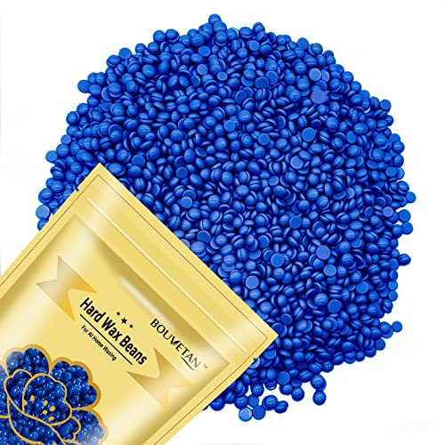 Wax Beads for Hair Removal, 16.5oz Wax Beads for Sensitive Skin, Hard Wax Beads for Bikini, Brazilian Face, Eyebrow, Armpit, Legs and Chest, Hard Wax Beans for Painless Hair Removal (3Blue, 2Pink) | The Storepaperoomates Retail Market - Fast Affordable Shopping