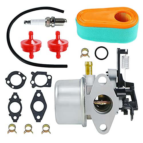 591137 590948 Carburetor Tune Up kit for 111P02 114P02 11P902 121Q02 121Q07 121S02 121S07 121S75 124Q02 Pressure Washer 775EX Lawn Mower Toro Time Master Mower with Air Filter