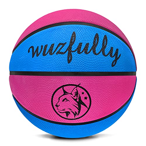 Kids Rubber Basketball Size 5 (27.5 Inch) for Indoor Outdoor Pool Play Games