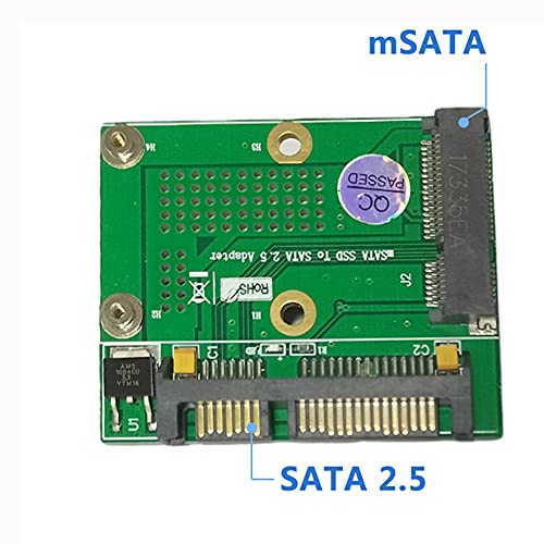 WLGQ mSATA（Mini PCIe） SSD (Solid State Drive) to 2.5-inch SATA Adapter Card | The Storepaperoomates Retail Market - Fast Affordable Shopping