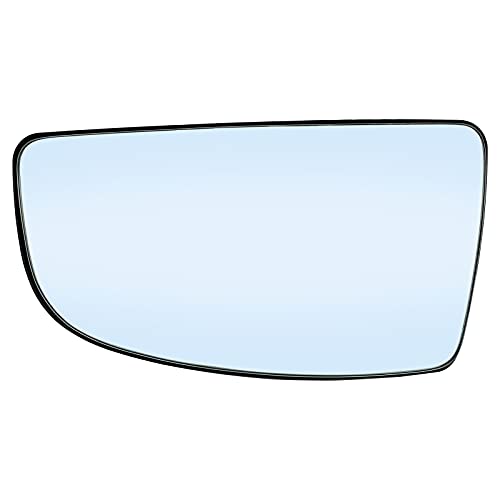 New Driver Side Lower Mirror Glass Replacement for 2015 2016 2017 Ford Transit T150 T250 T350 – Left Pass Convex Lower Mirror Glass with Rear Holder, Replace BK3Z17K707A
