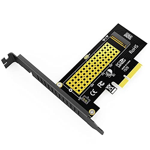 M.2 NVME SSD Express Card M Key to PCIE 3.0 X4 Adapter External SSD Support 230-2280 Size M.2 Full Speed