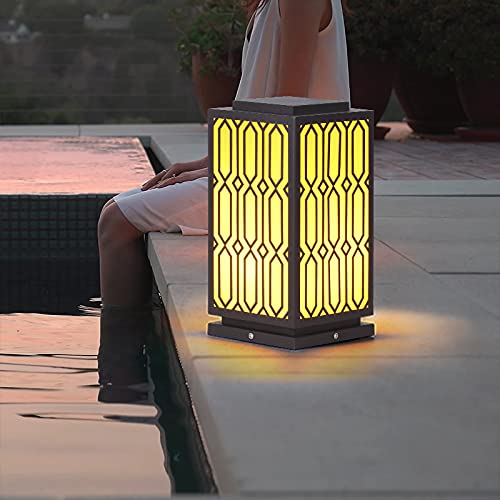 Enlylyog Lawn Lamp Outdoor Home Park Lawn Lamp Waterproof Villa Courtyard Lamp Garden Community Decoration Outdoor Landscape Lamp Hotel Column Head Lamp | The Storepaperoomates Retail Market - Fast Affordable Shopping
