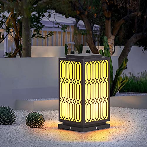 Enlylyog Lawn Lamp Outdoor Home Park Lawn Lamp Waterproof Villa Courtyard Lamp Garden Community Decoration Outdoor Landscape Lamp Hotel Column Head Lamp | The Storepaperoomates Retail Market - Fast Affordable Shopping