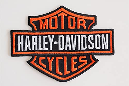 Harley Davidson Logo ( Large) Embroidered Patch to Iron On
