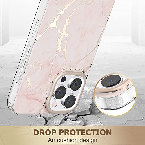 MATEPROX Compatible with iPhone 13 Pro Max case Marble Design Slim Thin Stylish Geometric Cover for iPhone 13 Pro Max 6.7″ 2021(Frosted Pink) | The Storepaperoomates Retail Market - Fast Affordable Shopping