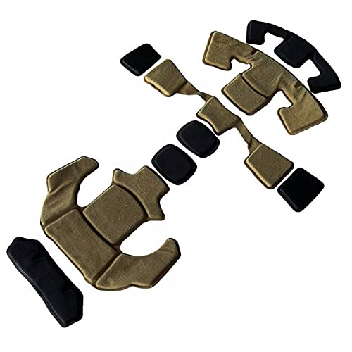Ultra Memory Foam Pad Set Compatible with Crye ACH MICH Tactical Helmet