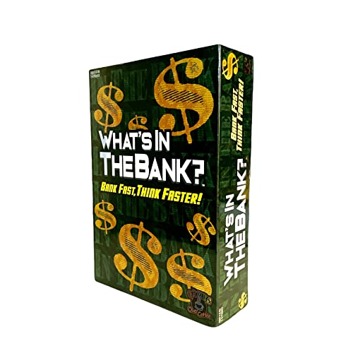 What’s in the Bank? A Strategic and Easy-to-Learn Card Game That You Won’t Want to Play Just Once! The Perfect Family-Friendly Party Game for Adults, Teens, and Kids. 2-6 Players.
