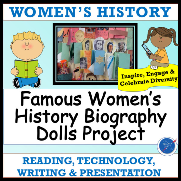 FAMOUS WOMEN BIOGRAPHY DOLL RESEARCH READING REPORTS