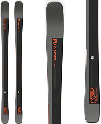 Salomon Stance 84 Mens Skis Grey/Red/Black 169
