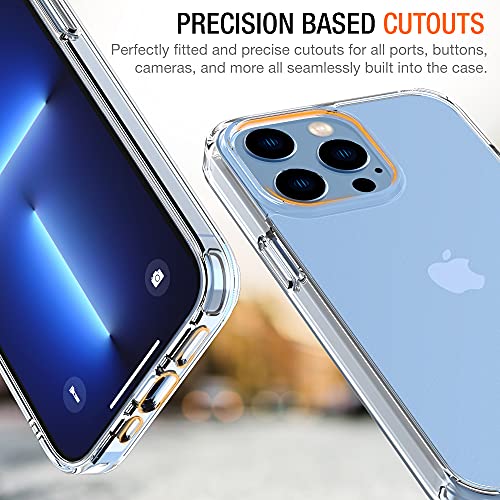 Trianium Case Compatible with iPhone 13 Pro Max 2021 (6.7 inch), Clarium Series Protective TPU Hybrid Cushion Rigid Cover Clear | The Storepaperoomates Retail Market - Fast Affordable Shopping