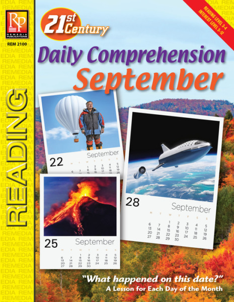 September Daily Comprehension – 21st Century (eBook)