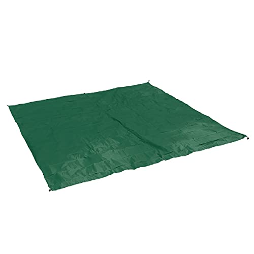 JEELAD Tent Footprint Camping Tarp Picnic Mat Waterproof Tent Floor Saver Ultralight Ground Sheet Mat for Hiking, Backpacking, Hammock, Beach with Storage Bag (Green, M)
