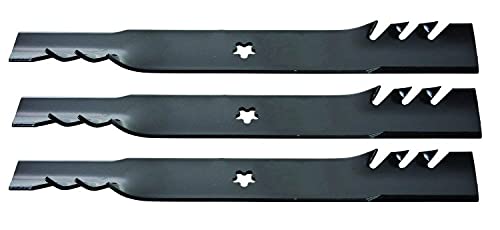 3 Pack of 595-605 G5 Gator Blades by for Oregon for 54″ Husqvarna AYP Mowers, Courtesy of LITYPEND.