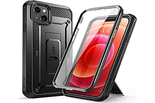 SUPCASE Unicorn Beetle Pro Series Case for iPhone 13 Mini (2021 Release) 5.4 Inch, Built-in Screen Protector Full-Body Rugged Holster Case (Black)