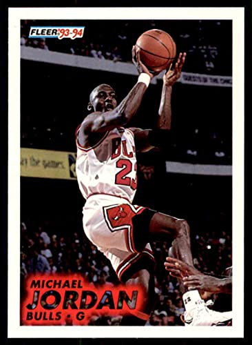 1993 Fleer 1993-94 Basketball Card Michael Jordan #28