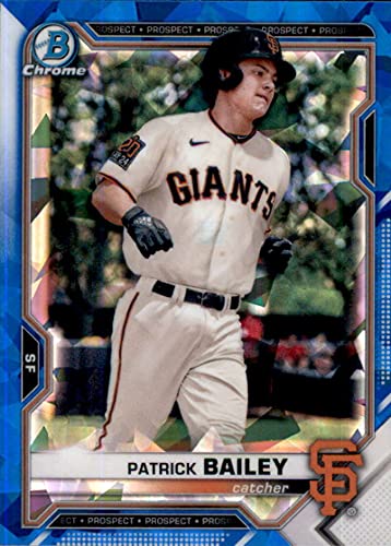 2021 Bowman Chrome Sapphire Prospects #BCP-108 Patrick Bailey San Francisco Giants Baseball