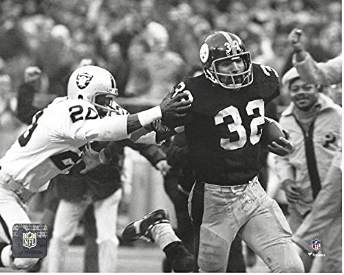 Pittsburg Steelers Franco Harris The Immaculate Reception Runs To The End Zone 8×10 Photo Picture