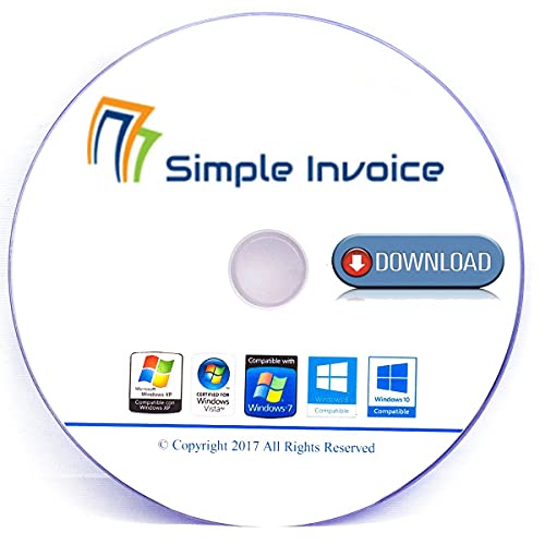 Invoicing Software | Simple Invoice, Software for Managing Invoices and Payments [Download] | Software Registration Code 1-24H Download link via Amazon Message/Email