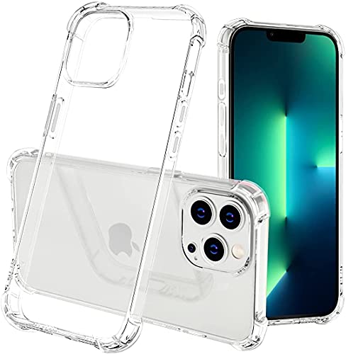 iPhone 13 Pro Max Case | iPhone 13 Pro Max Clear Case by Chodsn | Anti-Scratch & Shock Absorption | Premium TPU Reinforced 4 Corners | Crystal Clear | 2021 iPhone 13 Pro Max case 6.7 inch