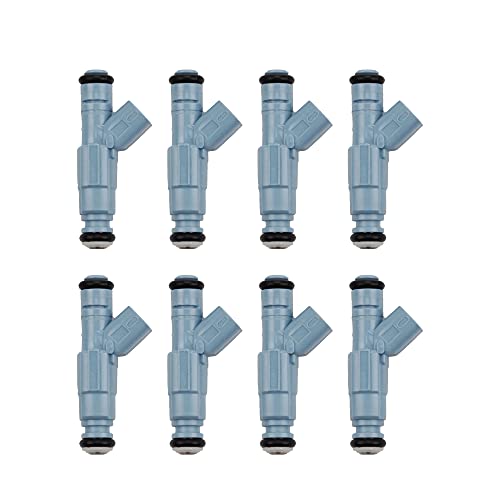 Dasbecan Fuel Injectors 4 Holes 8PCS Compatible With Dodge Ram 1500 Dakota Durango Jeep Grand Cherokee Commander 4.7L V8 2001-2007 Replaces# 0280155849 822-11149 XF1E-A5B | The Storepaperoomates Retail Market - Fast Affordable Shopping