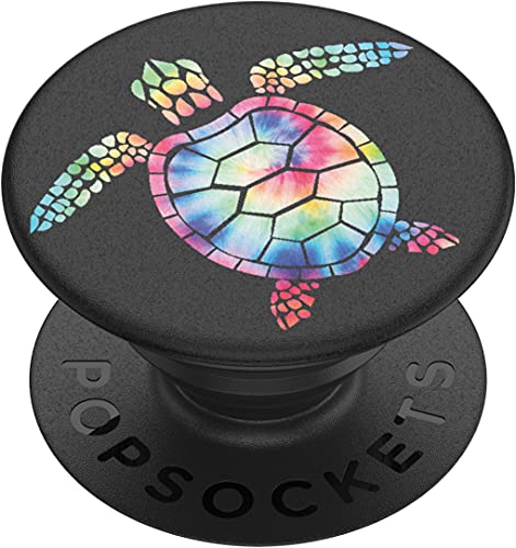 ​​​​PopSockets: Phone Grip with Expanding Kickstand, Pop Socket for Phone – Psychedelic Turtle
