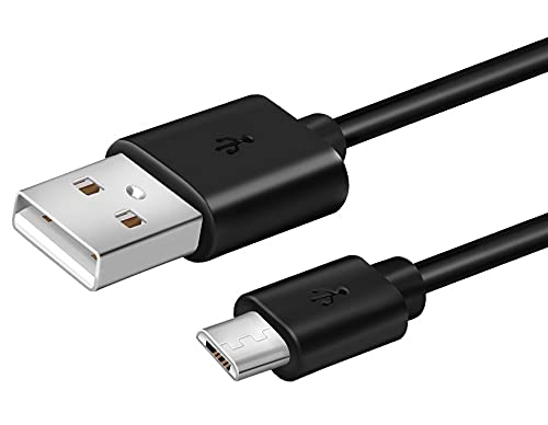 Made for Amazon, 6FT Long Micro USB Power Charge Cable Cord Wire for Amazon Kindle Paperwhite, Oasis & Kindle Kids E-Readers 2020 & Older (Note Not Compatible with 2021& Newer Kindles, Black)