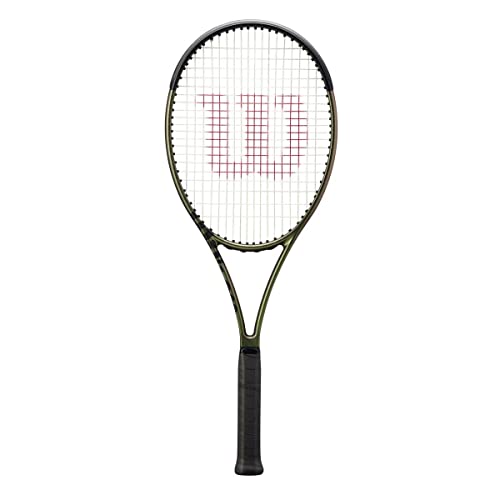 WILSON Blade 98 (18×20) V8 Tennis Racquet (Unstrung) (4 3/8″)