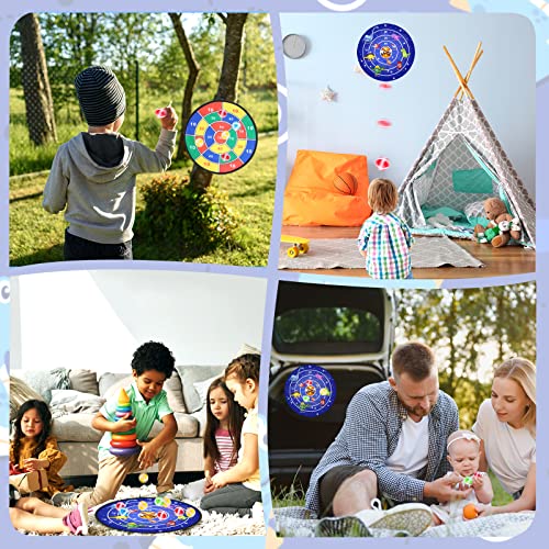 Dart Board for Kids Double Sided with 16 Sticky Balls 2 Hooks, Party Games Stocking Stuffers Dinosaur Target Toys for 3 4 5 6 7 8 9 10 11 12 Year Old Boys and Girls | The Storepaperoomates Retail Market - Fast Affordable Shopping