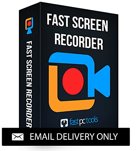 Fast Screen Recorder – 1 PC, 1 Year (Email Delivery in 24 hours – No CD)
