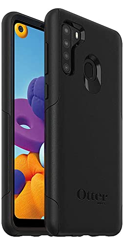 OtterBox Commuter Series Case for Samsung Galaxy A21 (ONLY) Non-Retail Packaging – Black