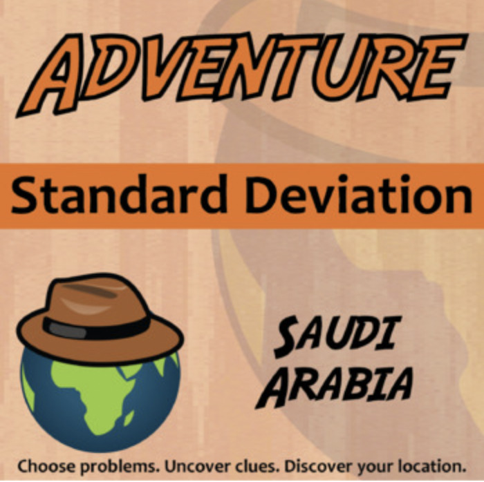 Adventure – Standard Deviation, Saudi Arabia – Knowledge Building Activity | The Storepaperoomates Retail Market - Fast Affordable Shopping
