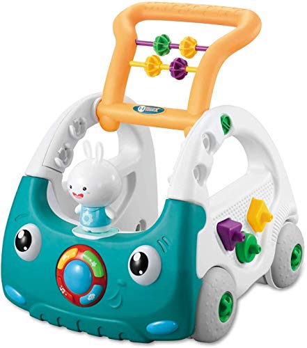 EINSTEM Sit to Stand Learning Baby Walker, Baby Toys 6 to 12, 12-18 Months, Toys for 1 Year Old Boys Girls, Toddler Gifts Remote Control Activity Center with Music, 3 in 1