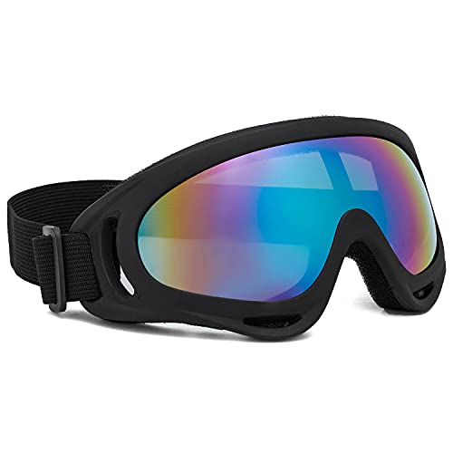 Ski Goggles UV400 Protection Anti Fog Snow Sports Goggles Motorcycle Goggles Skate Snowboard Goggles for Men Women