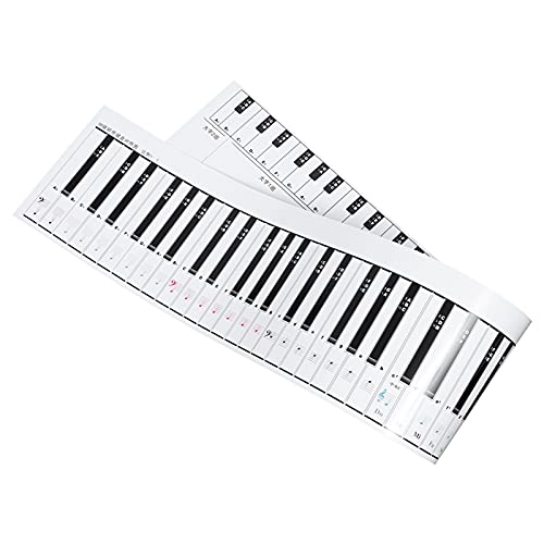 NUOBESTY Roll Up Piano Portable Foldable Standard 88 Keys Flexible Soft Paper Electronic Music Roll Up Piano Keyboard for Children Beginner