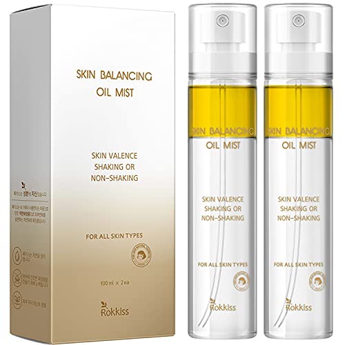 ROKKISS Skin Balancing Oil Mist 6.76 oz – Facial mist spray, Spray moisturizer for body and face, Hydrating face mist